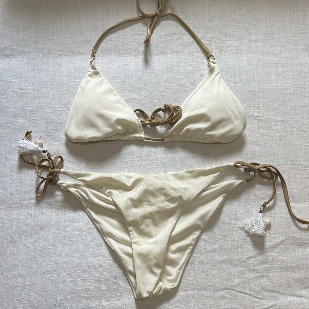 PHAX Cream Bikini Set